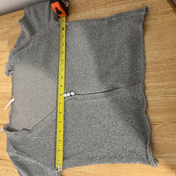 Free People Emmaline Shimmer Cropped Cardigan NWOT - Picture 12 of 14